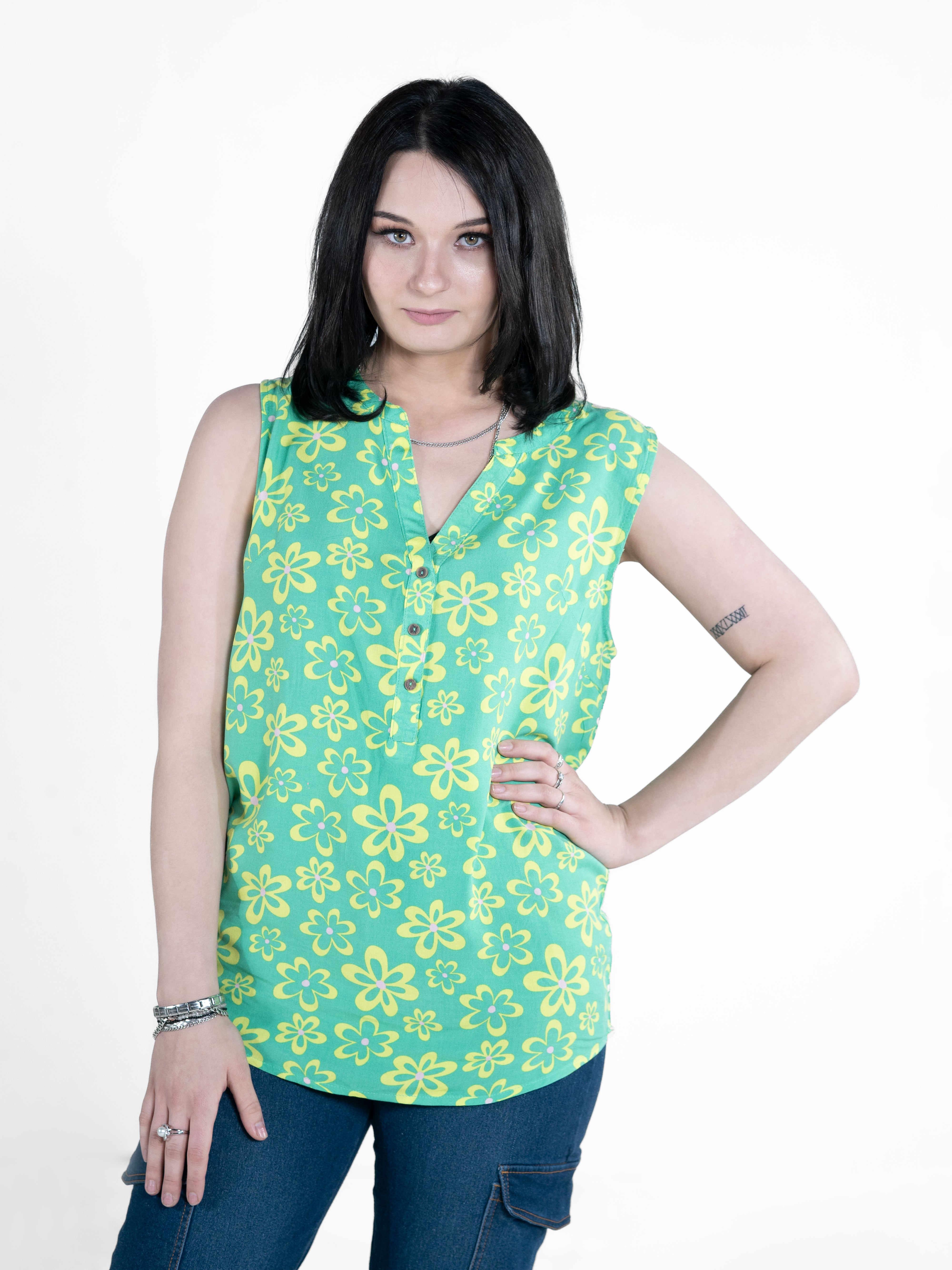 Green Flower AOP