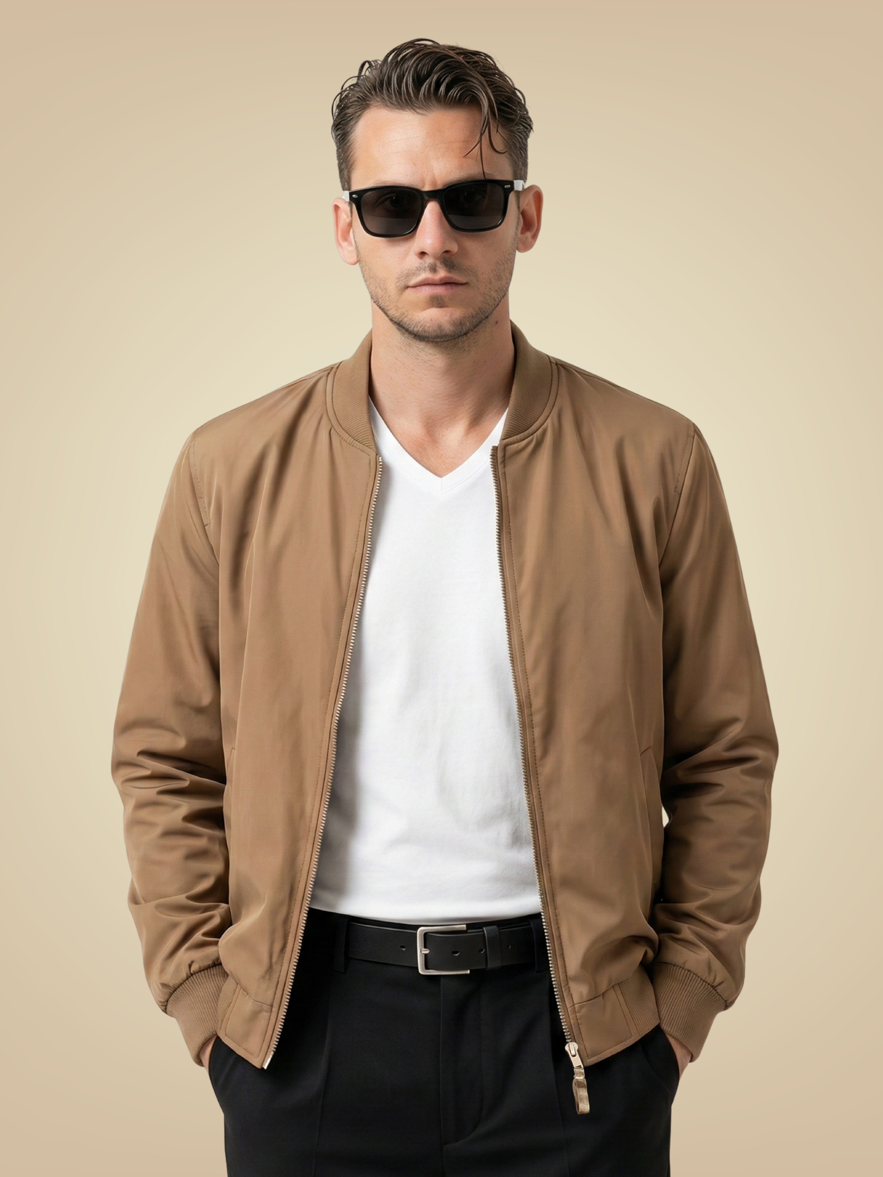 Men's Classic Bomber Jacket
