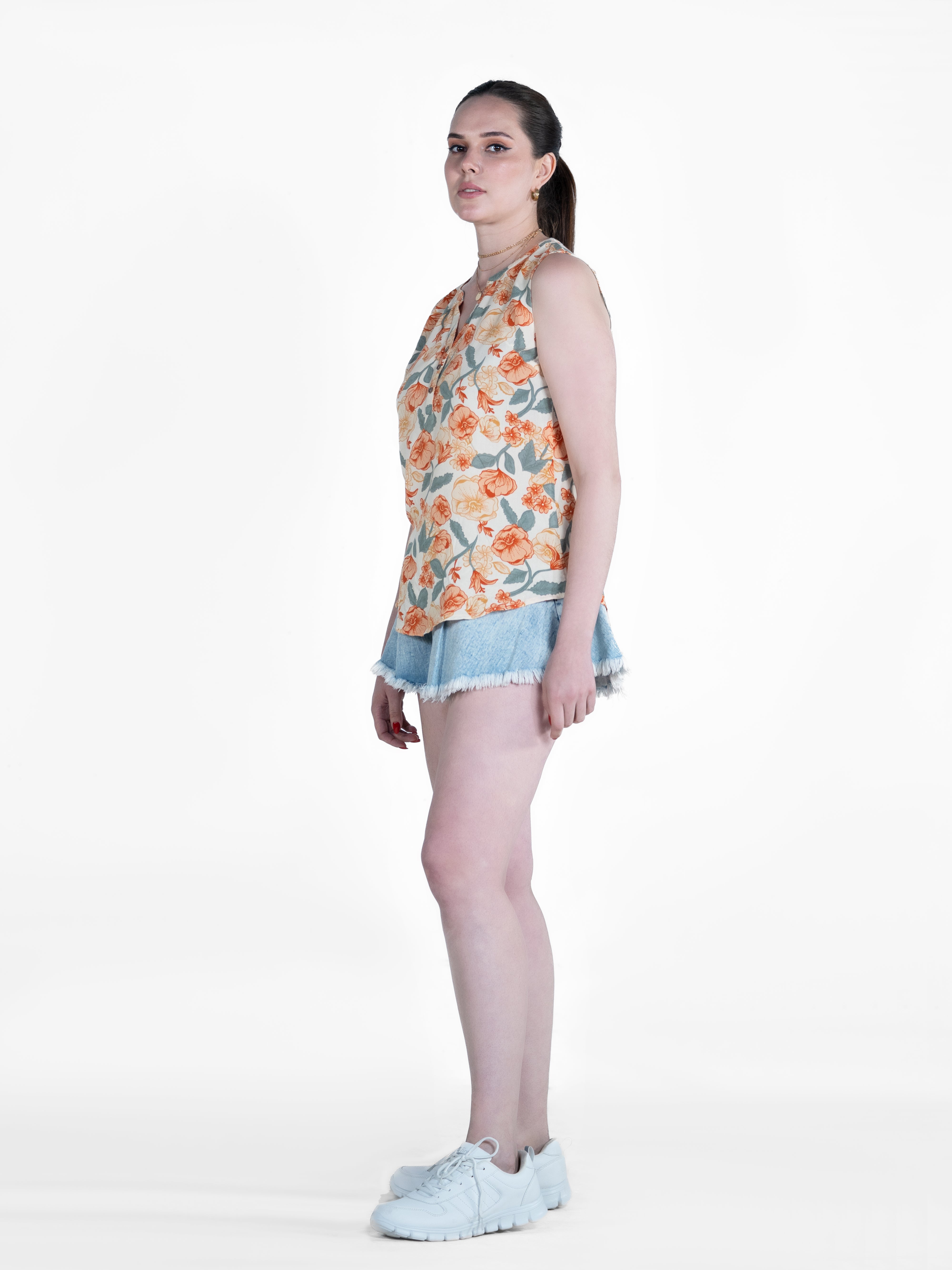 Ivory Flower AOP