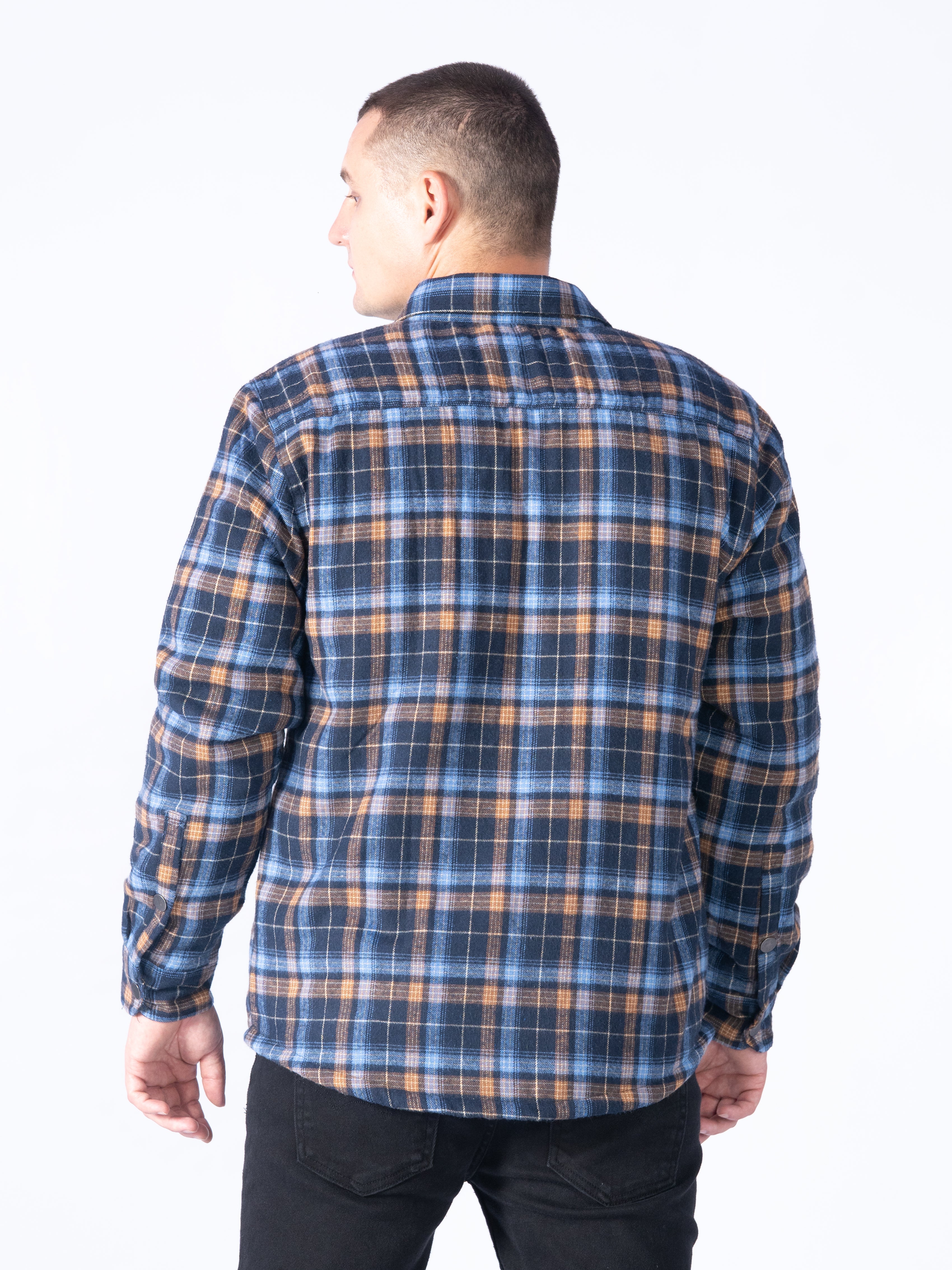 NAVY/SKY BLUE STRIPE