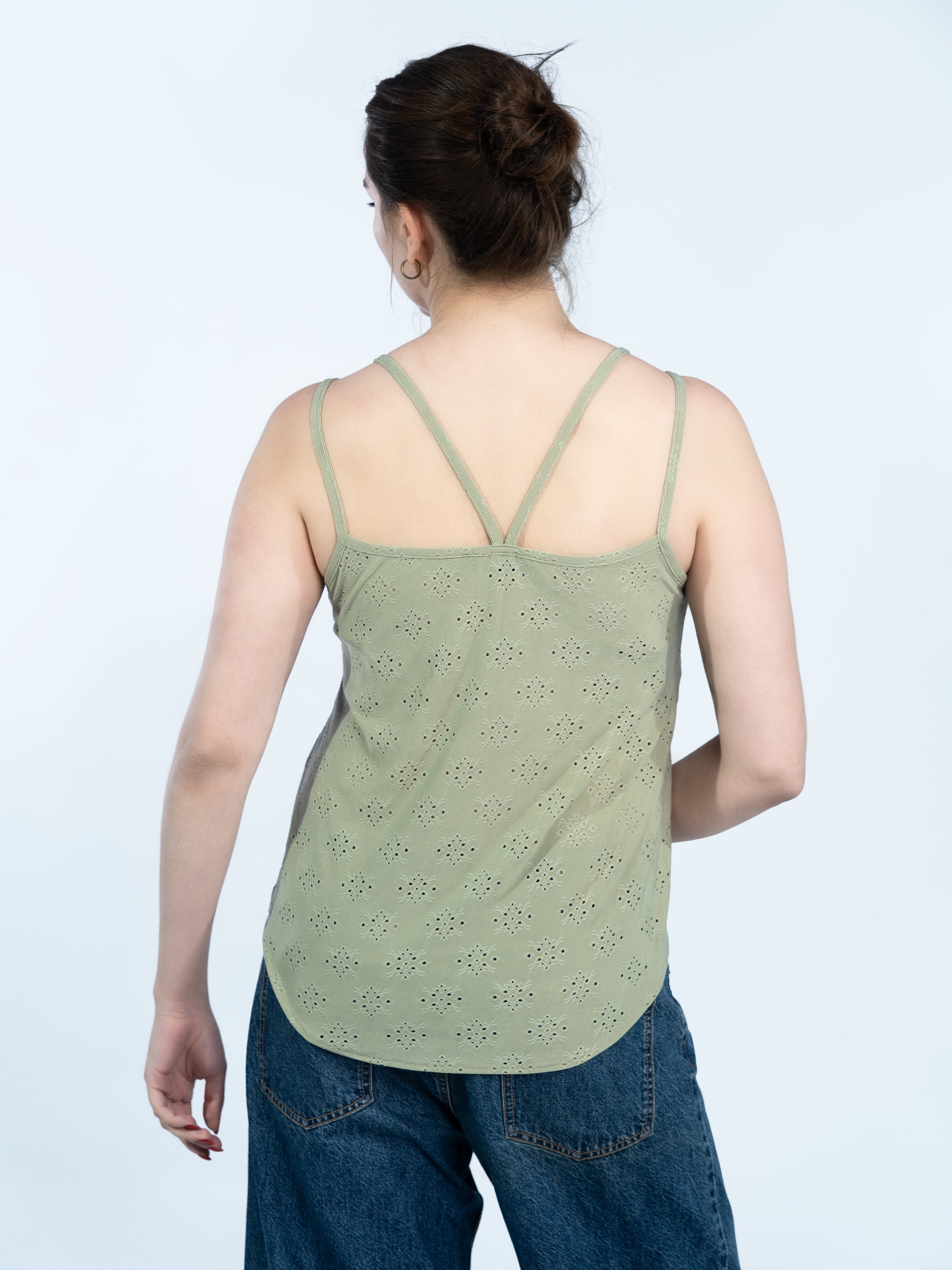 Ladies Casual Scoop Neck Top