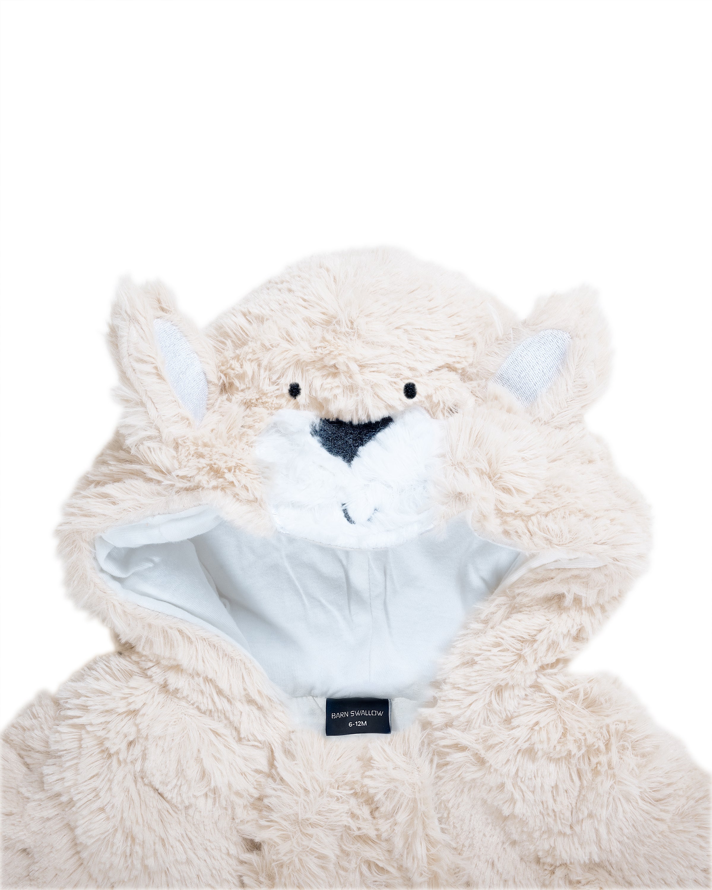 Boys Furry Bear Snowsuit