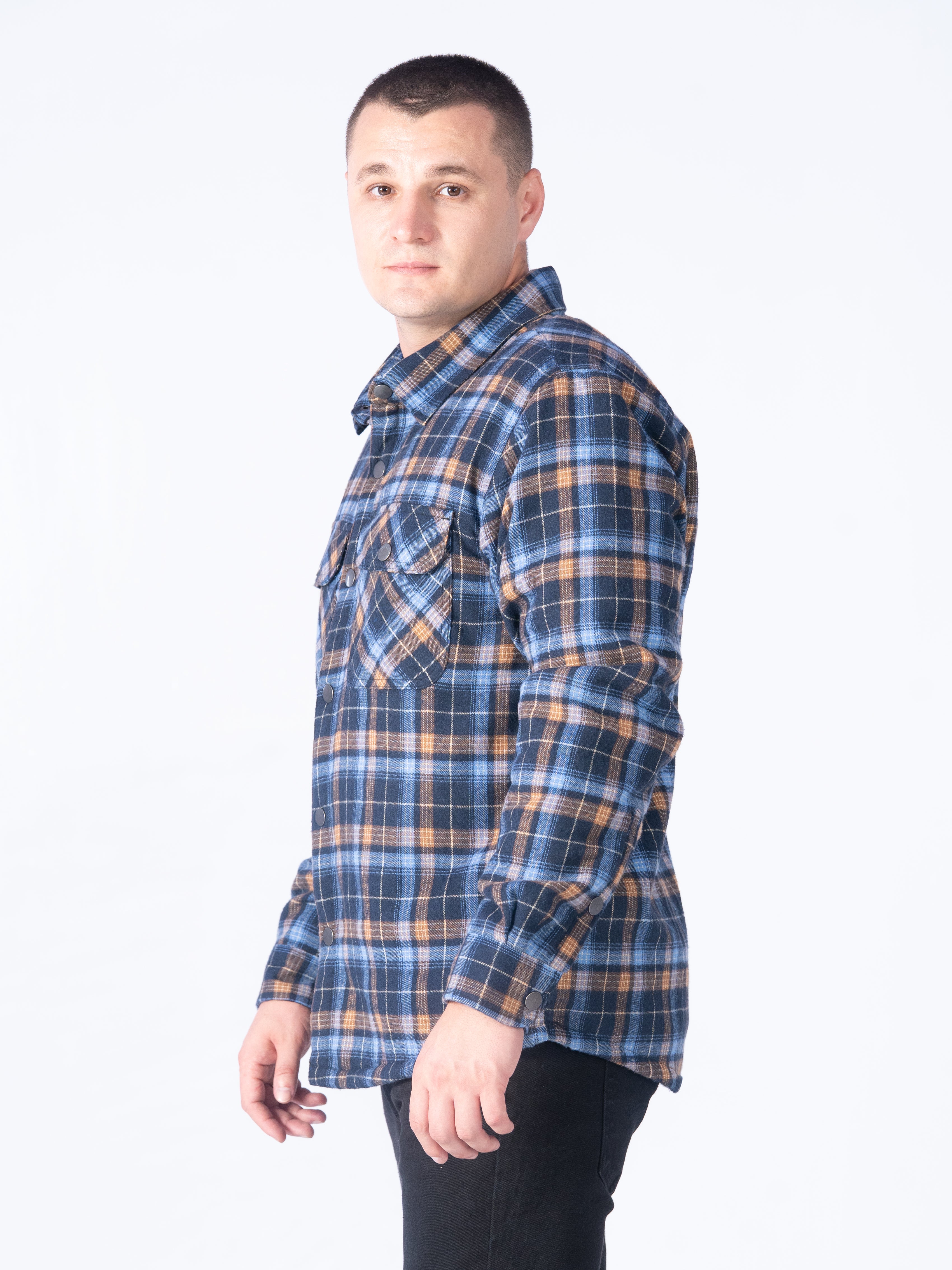 NAVY/SKY BLUE STRIPE