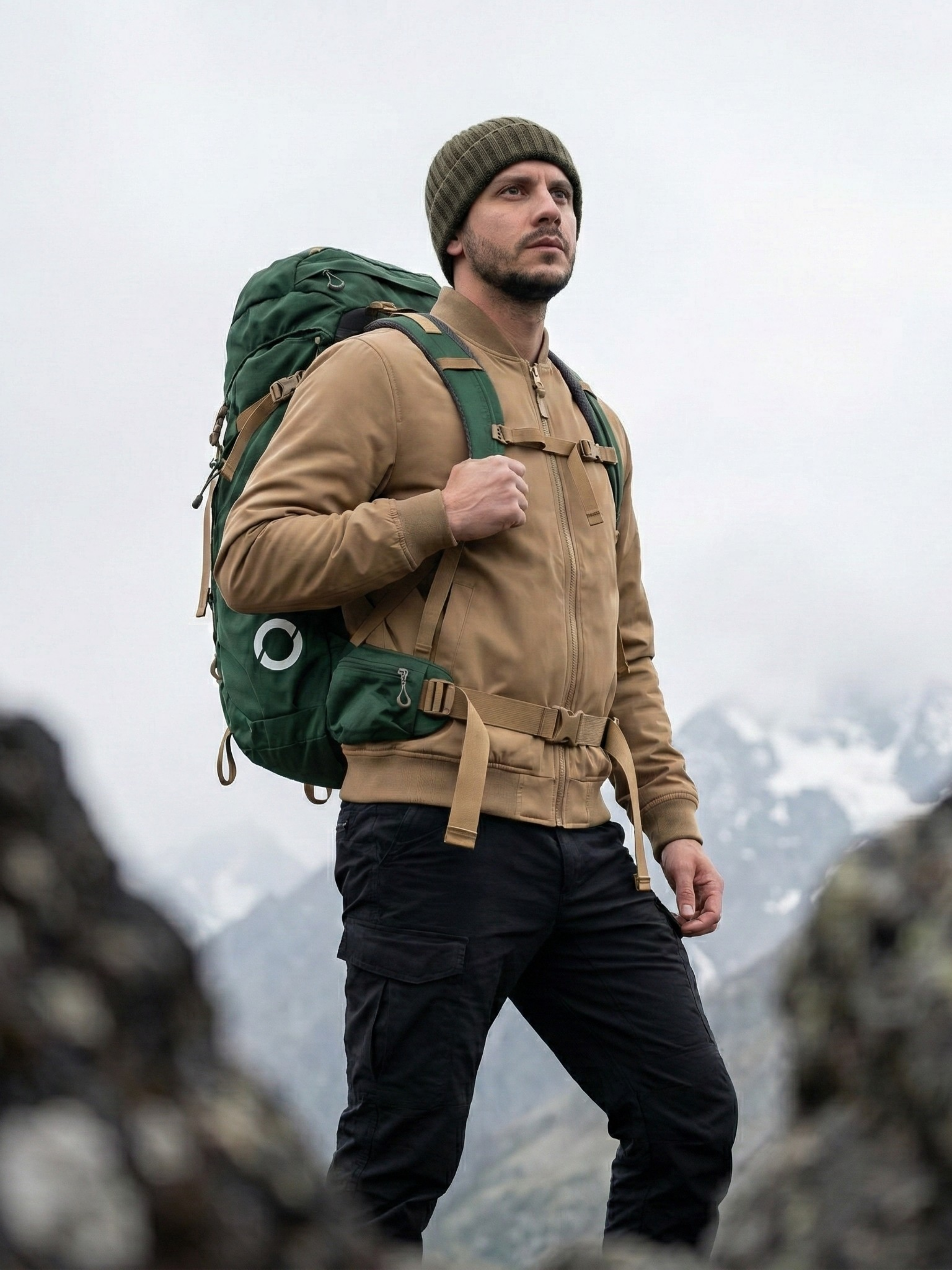 Men's Classic Bomber Jacket