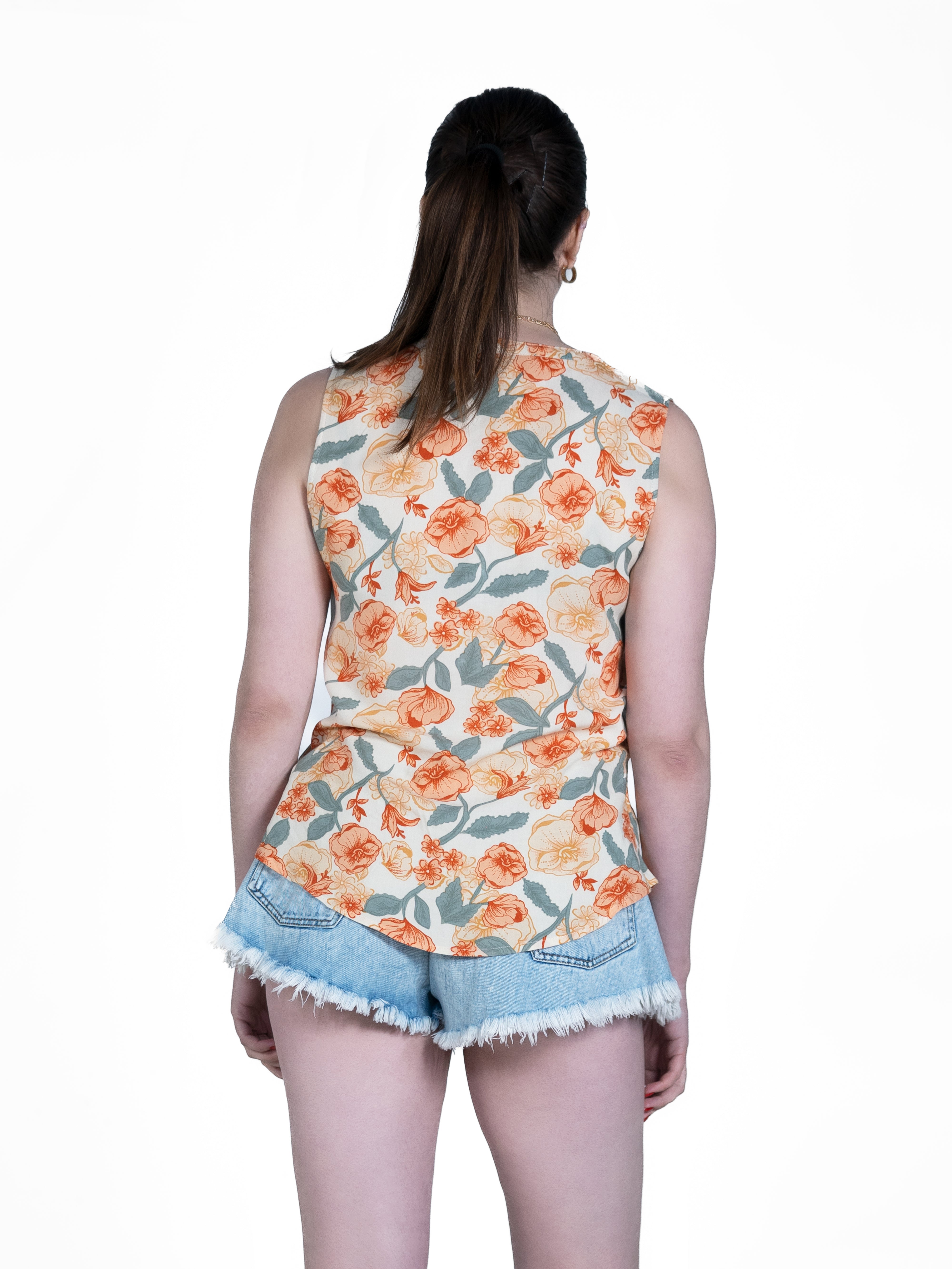 Ivory Flower AOP