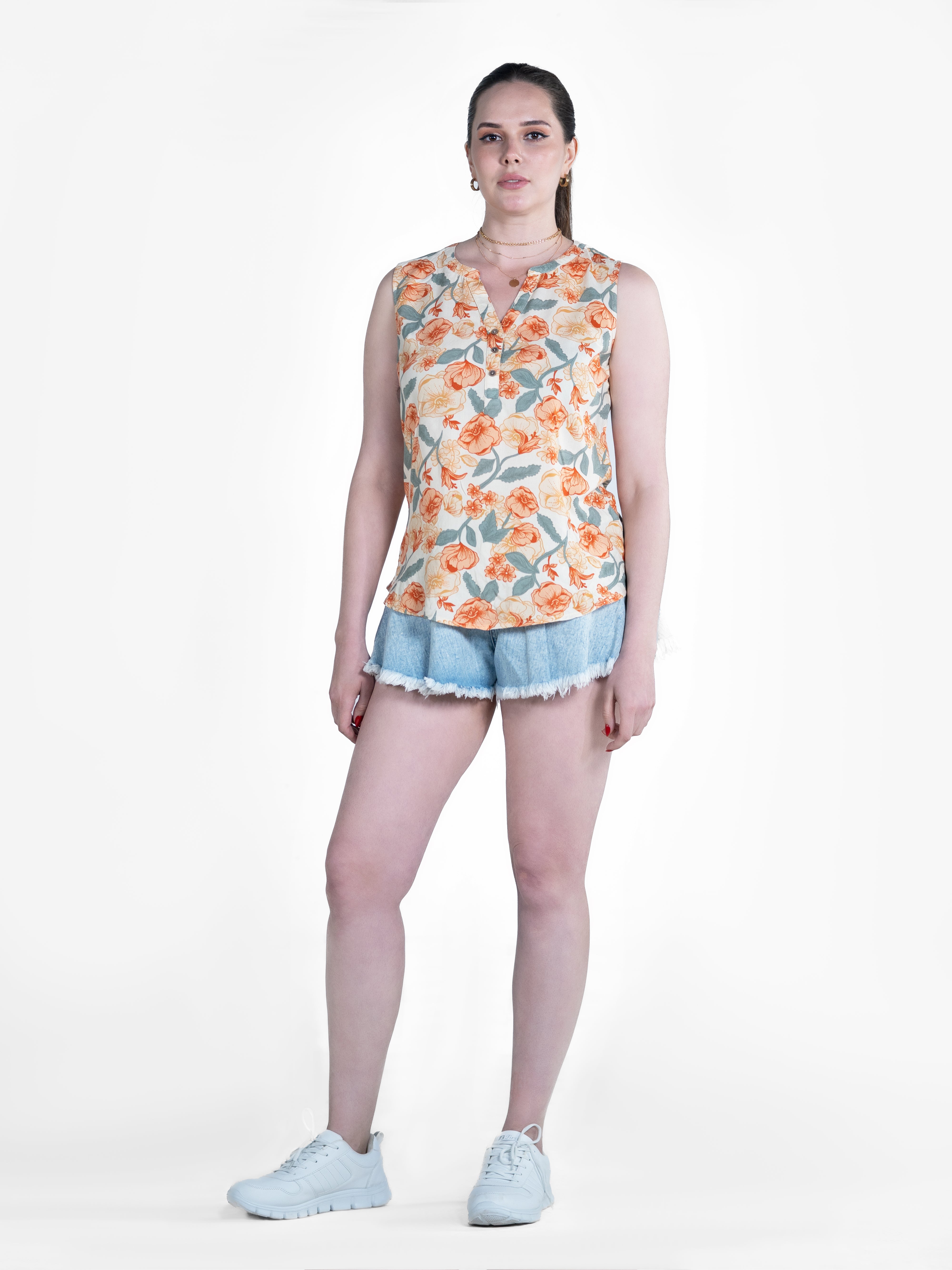 Ivory Flower AOP
