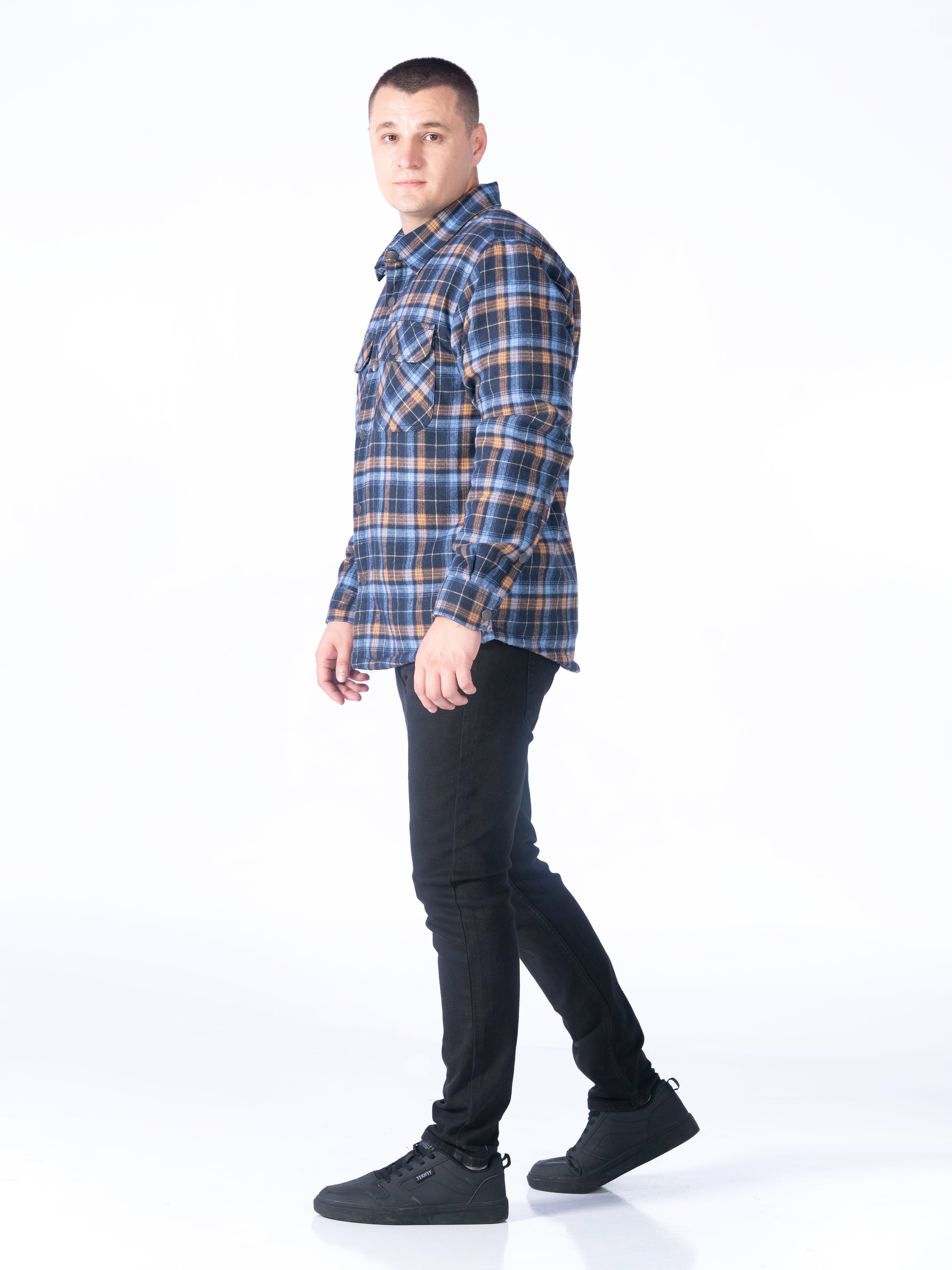 NAVY/SKY BLUE STRIPE