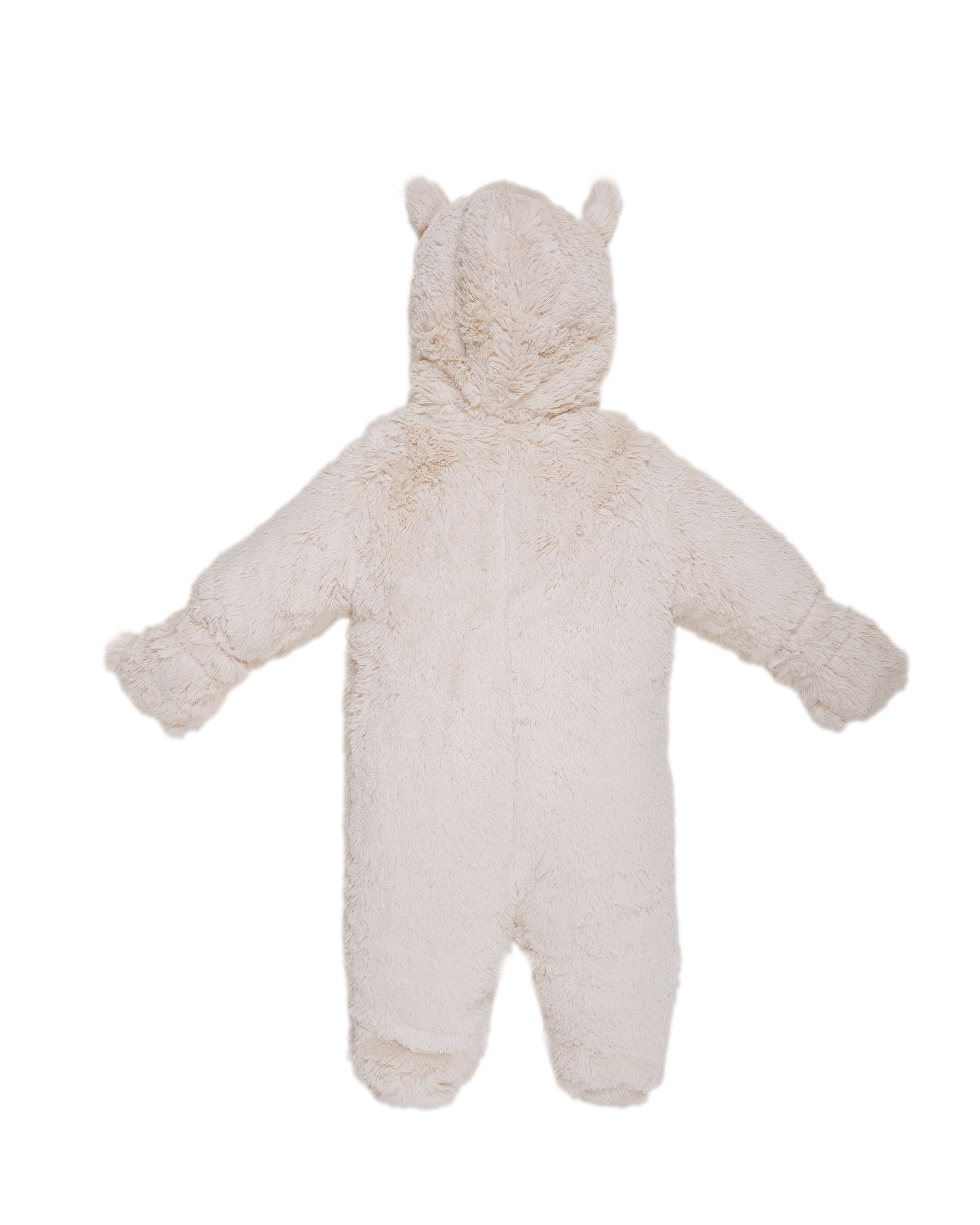 Boys Furry Bear Snowsuit