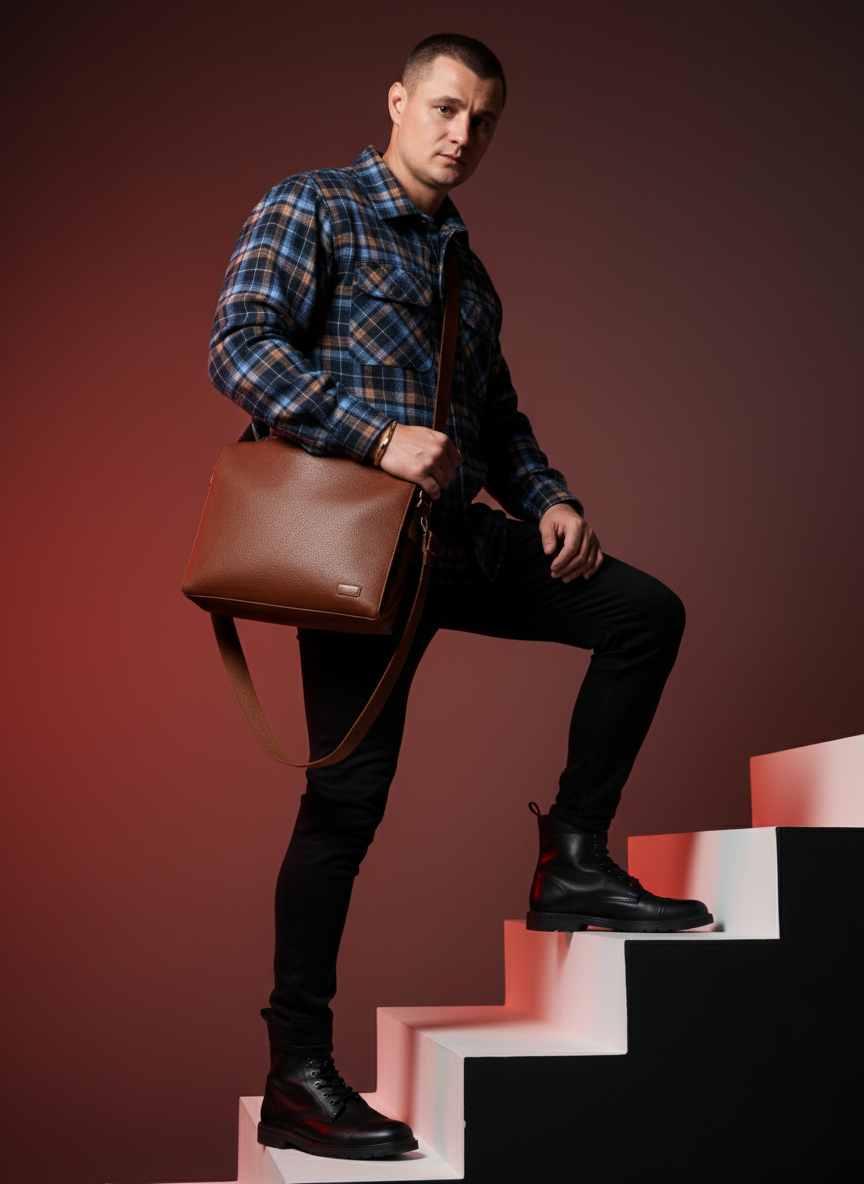 NAVY/SKY BLUE STRIPE