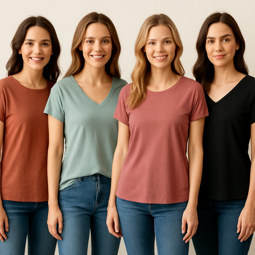 ladies short sleeve
