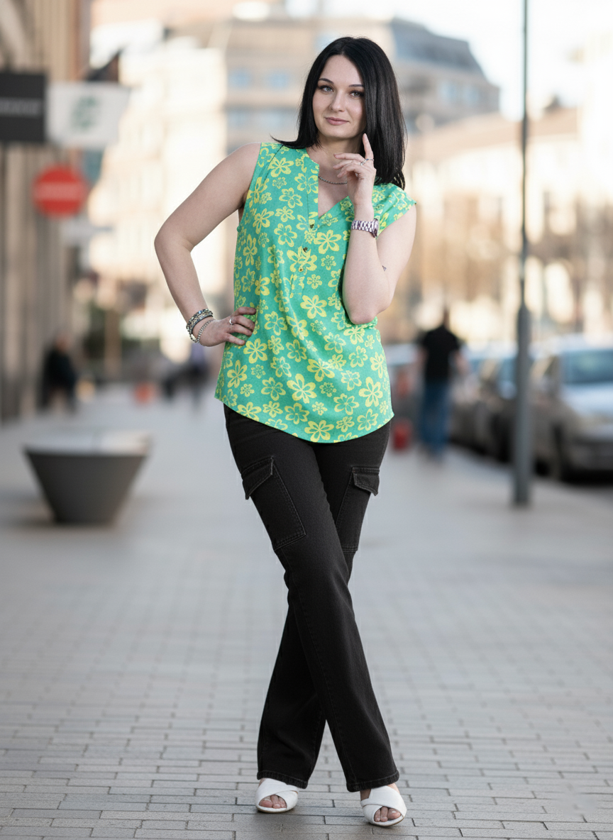 Green Flower AOP