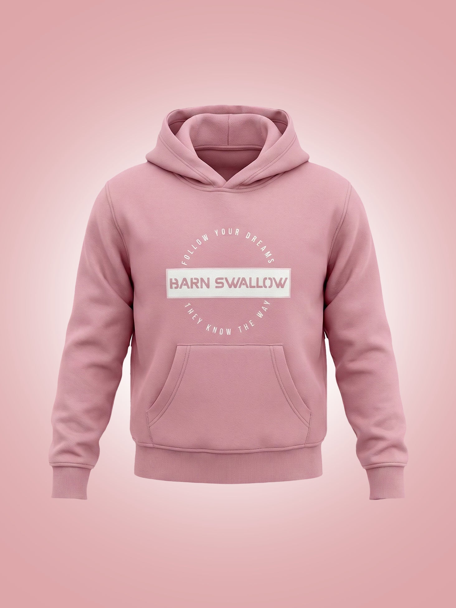 Girls Barn Swallow Dreams Fleece Pullover Hoodie