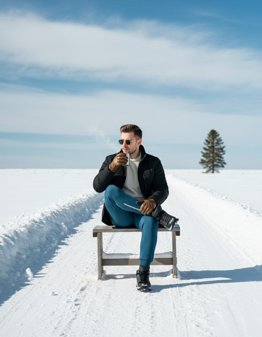 Men's Relaxed Fit Cotton Blend Jogger