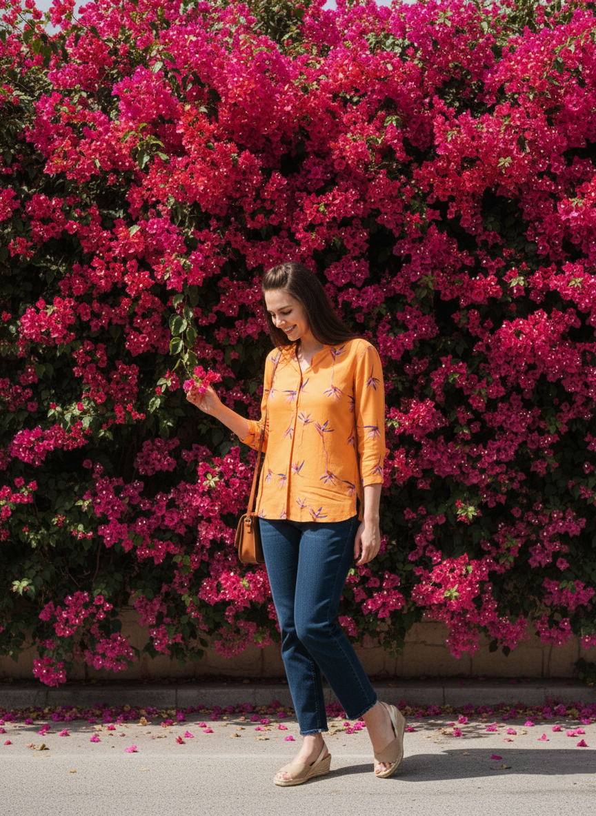 Light Orange AOP