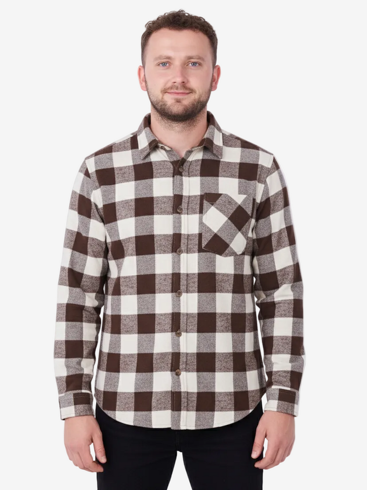 Mocha Cream Plaid