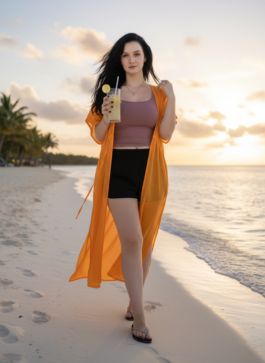 Ladies Beach Kimono